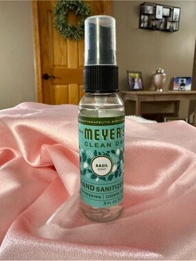 Brand New - Never Used, Mrs. Meyer's Clean Day Basil Hand Sanitizer Spray